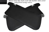 BLACK STITCH 2X SUN VISORS LEATHER COVERS FITS HONDA INTEGRA TYPE R DC2 93-01