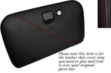 RED STITCH FITS NISSAN 200SX S13 88-93 GLOVE BOX LID REAL LEATHER SKIN COVER