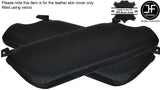 BLACK STITCH 2X SUN VISORS COVERS FITS ALFA ROMEO VELOCE SPIDER S2 S3 105 115