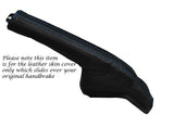 BLUE STITCHING LEATHER HANDBRAKE GAITER FITS HONDA CR-Z CRZ 2010-2014 CUSTOM NEW