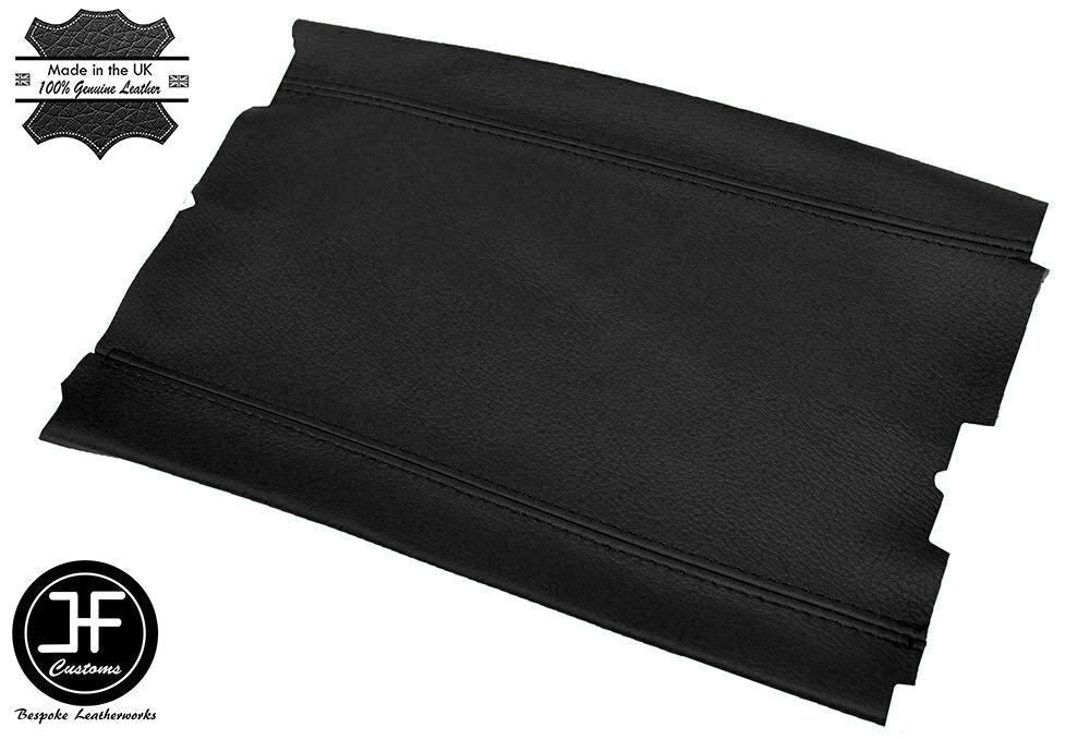 BLACK LEATHER ARMREST LID COVER FITS HONDA S2000 1999-2003 CUSTOM NEW MADE IN UK