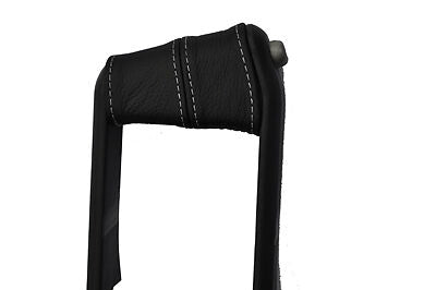 FITS RENAULT MEGANE 02-08 HANDBRAKE GAITER white stitch CUSTOM NEW MADE IN UK