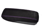 FITS HONDA CIVIC & TYPE R S 06-11 SUEDE ARMREST COVER purple CUSTOM NEW