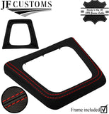 RED STITCH LEATHER GEAR SURROUND BASE FRAME FITS MAZDA RX7 FC3S 1986-1991