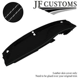 WHITE STITCH NAPPA LEATHER DASH DASHBOARD COVER FITS PORSCHE 911 997 04-12