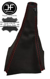 RED STITCH REAL LEATHER MANUAL 6 SPEED GEAR GAITER FITS X-TRAIL 2001-2003