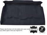 BLACK STCH ROOF HEADLINING LUXE SUEDE COVER FITS DEFENDER 90 SINGLE TRUCK CAB