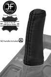 BLACK STITCH RETARDER LEVER SWITCH HANDLE LEATHER COVER FOR SCANIA 4 SERIES