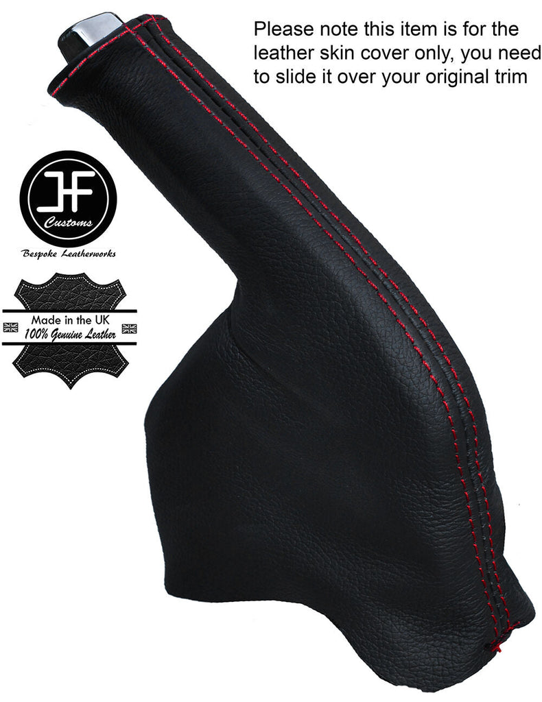 RED STITCHING LEATHER HANDBRAKE GAITER FITS HONDA CRV 2012-2016 CUSTOM NEW
