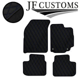 D BLUE DIAMOND STITCH VINYL 4X TAILORED FLOOR CARPETS FOR SUZUKI SX4 MK1 06-13