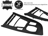 BLACK STITCH GEAR SURROUND TRIM LEATHER COVER FITS BMW Z4 E89 2009-2016