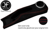 RED STITCH CENTRE CONSOLE TRIM SUEDE COVER FITS BMW MINI R50 R52 R53 04-06
