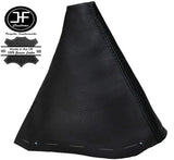 BLACK STITCH MANUAL GENUINE LEATHER GEAR BOOT GAITER FITS HYUNDAI GETZ TB 02-11