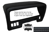 GREY STITCHING SPEEDO HOOD TRIM LEATHER SKIN COVER FITS NISSAN PATROL Y60