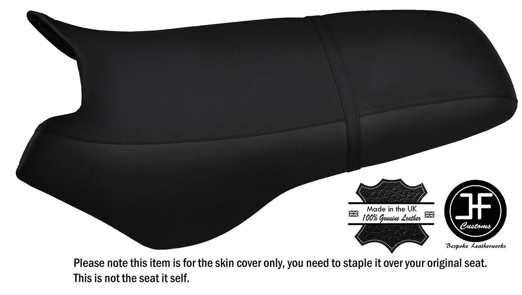 BLACK STITCH CUSTOM FITS SEA DOO XP 93-96 AUTOMOTIVE VINYL SEAT COVER + STRAP