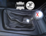 GENUINE BLACK LEATHER GEAR GAITER FITS TOYOTA MR2 MK2 SW20 SW21 1989-2000