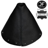 BLACK STITCH REAL LEATHER FITS 350Z 2003-2009 GEAR GAITER SHIFT BOOT CUSTOM NEW