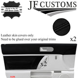 BLACK STITCH 4X FRONT DOOR TRIMS + CAPPINGS COVERS FOR VW NEW BEETLE 98-11