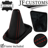 RED STITCH LEATHER AUTOMATIC GEAR + FRAME FOR MERCEDES SPRINTER W906 06-18