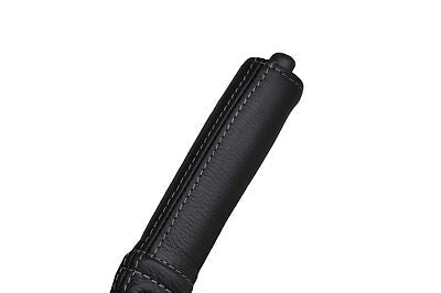 grey stitching FITS LEXUS SOARER LEATHER HANDBRAKE HANDLE COVER  ONLY CUSTOM NEW