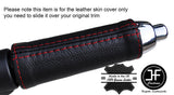 RED STITCH HANDBRAKE HANDLE LEATHER COVER FITS BMW MINI COOPER F55 F56 14-16