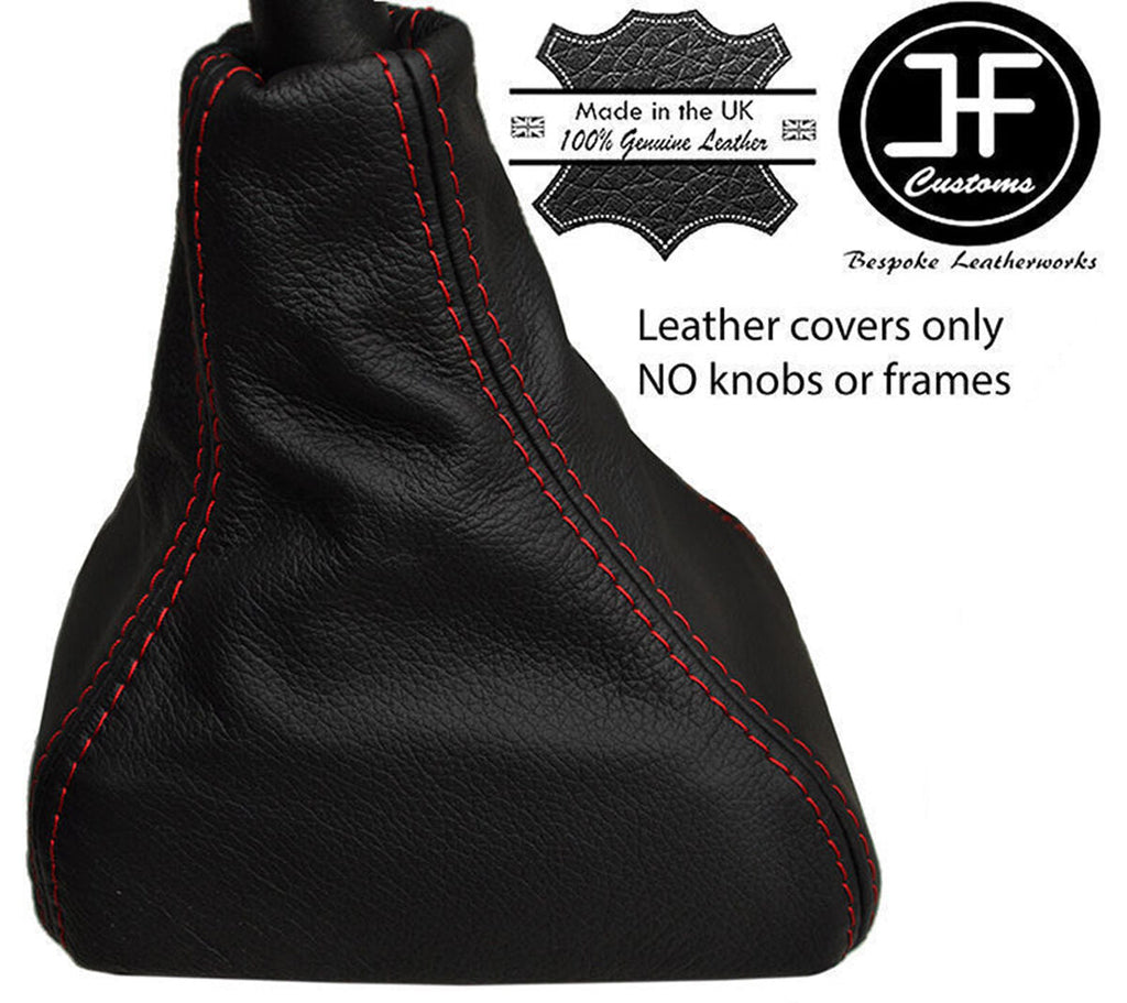 RED STITCHING LEATHER MANUAL GEAR GAITER FOR VAUXHALL OPEL VECTRA B 1996-2002
