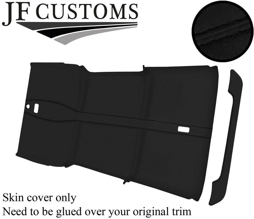BLACK ST 4 PIECE ROOF HEADLINING LUXE SUEDE COVER FOR LAND ROVER DEFENDER 110 SW