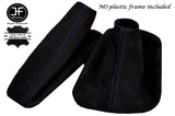 FOR BMW 3 SERIES E36 E46 1991-2005 GEAR HANDBRAKE GAITER SUEDE TRI STITCHING