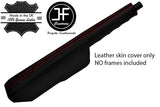 RED STITCH FULL HANDBRAKE GAITER LEATHER COVER FOR FITS VW POLO MK2 1981-1993