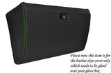 green stitch FITS VW T25 BUS VAN VANAGON WESTFALIA GLOVE BOX LID COVER ONLY