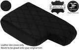 BLACK DIAMOND STITCH LEATHER ARMREST COVER FOR BMW 3 SERIES E36 1991-1998