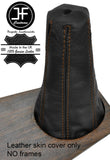 BROWN STITCH LEATHER MANUAL GEAR GAITER COVER FITS FIAT 124 SPIDER CLASSIC