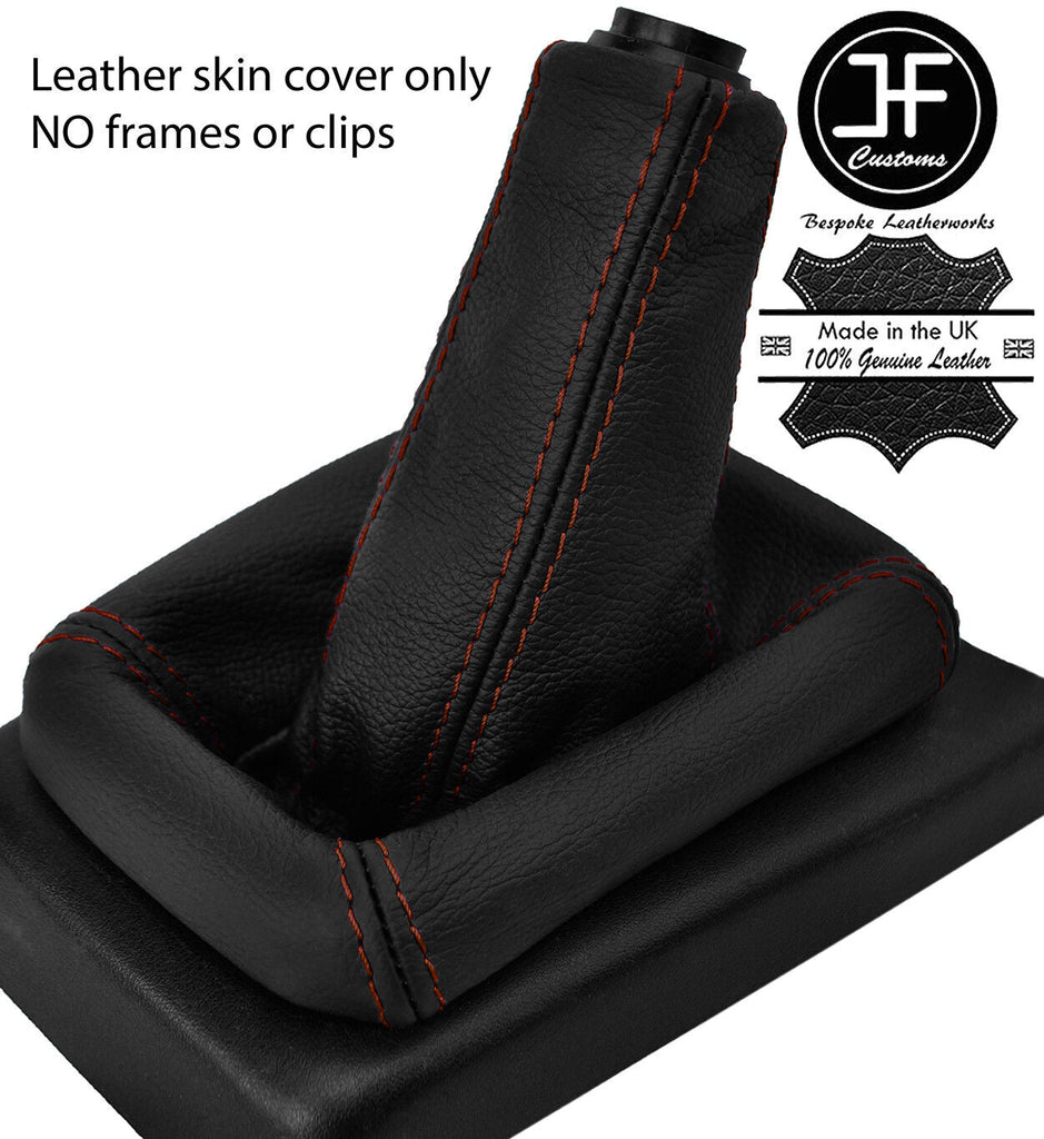 BROWN STITCH  LEATHER MANUAL GEAR GAITER FITS NISSAN 1600 NX 2000 NX NXR 91-96