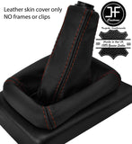 BROWN STITCH  LEATHER MANUAL GEAR GAITER FITS NISSAN 1600 NX 2000 NX NXR 91-96