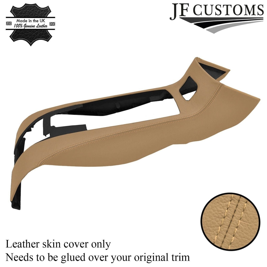 FITS BMW Z4 E85 03-09 CREAM LEATHER REAR CENTER CONSOLE STORAGE TRIM LTHR COVER