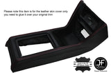 RED STITCH CONSOLE GEAR SURROUND LEATHER COVER FITS ALFA ROMEO ALFASUD TI