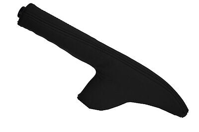 FITS SMART FORFOUR BLACK LEATHER HANDBRAKE GAITER CUSTOM NEW MADE IN UK