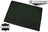 L GREEN DIAMOND STITCH QUILTED LEATHER PADDED PANEL LUXURY PREMIUM 125CM X 85CM