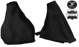 GREY STITCH REAL LEATHER GEAR & HANDBRAKE GAITER FITS FIAT BARCHETTA 95-05