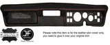 RED STITCH DASH DASHBOARD LEATHER COVER FITS RELIANT ROBIN CUSTOM NEW MADE IN UK