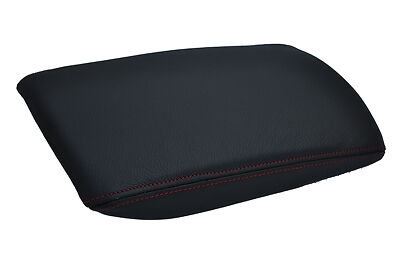 FITS AUDI  A6 C6 05-2011 LEATHER ARMREST COVER red stitching CUSTOM NEW