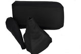 FITS NISSAN PULSAR SUNNY GAITERS SETARMREST COVER  BLACK CUSTOM NEW MADE IN UK