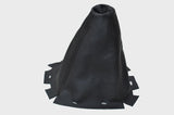 BLACK  DOUBLE STITCH FITS NISSAN NAVARA D40 2006-2012 GEAR GAITER CUSTOM NEW