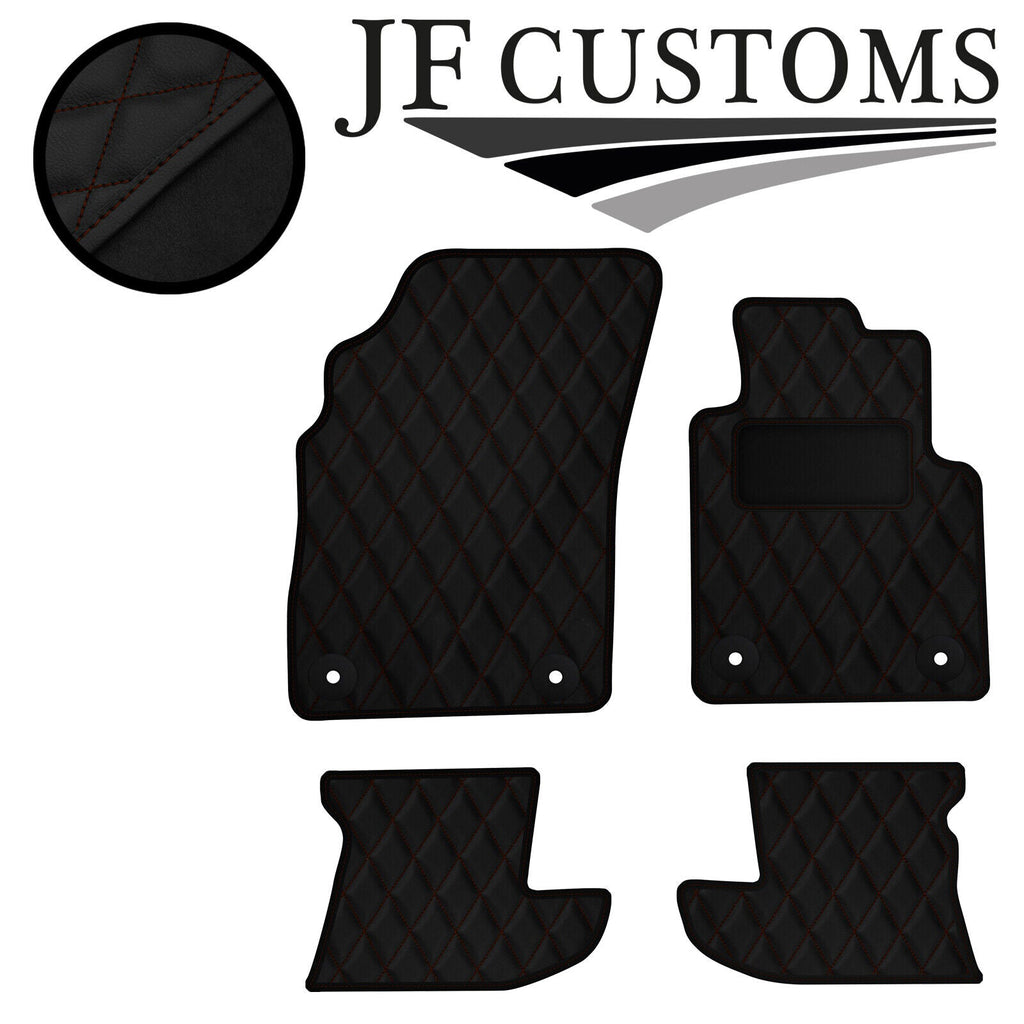 BROWN DIAMOND VINYL 4X TAILORED FLOOR CARPETS FOR BENTLEY CONTINENTAL 11-18 JF1