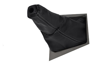 FITS NISSAN 200SX S12 LEATHER SHIFT BOOT grey st CUSTOM NEW MADE IN UK