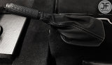 BLACK LEATHER HANDBRAKE GAITER FITS MINI COOPER CLASSIC UP TO 2000 CUSTOM NEW