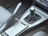 FITS MAZDA MX5 MK1 98-97 BLACK  SUEDE GEAR&HANDBRAKE GAITER MADE IN UK