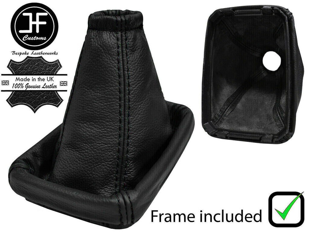 BLACK STITCH LEATHER MANUAL GEAR+PLASTIC FRAME FOR VAUXHALL MERIVA A 2002-2010