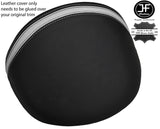 BLACK & WHITE  STRIPE LEATHER DASH COWL HOOD COVER FITS MG MGF MG TF 95-05