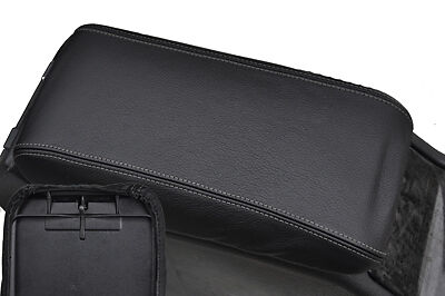 FITS MERCEDES E CLASS W210 ARMREST COVER grey stitching CUSTOM NEW MADE IN UK